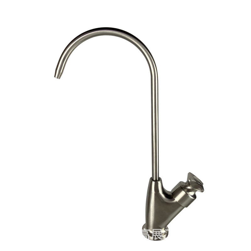 Water purifier faucet fine water nozzle household pure water purifier faucet 2 points direct drinking water 304 stainless steel accessories