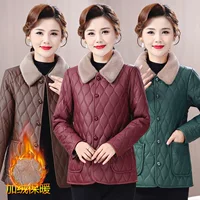 Warm jacket, for middle age, western style, loose fit