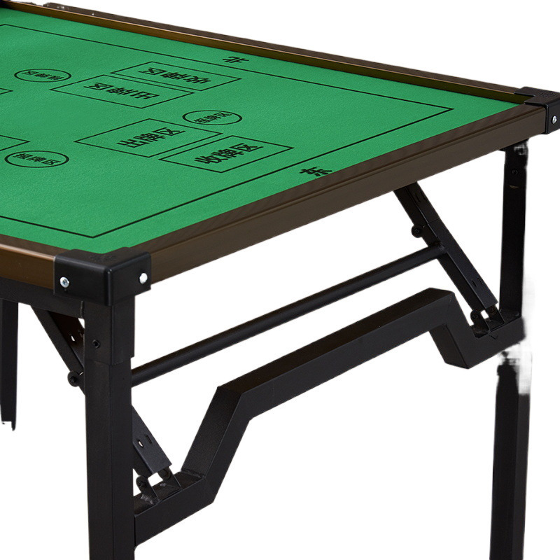 家用折叠麻将桌手搓棋牌桌多功能简易宿舍桌子两用型手动麻雀台桌|undefined