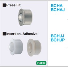 QDC21-24不锈钢重载压入式万向球BCHA系列万向球重负荷物流输送配