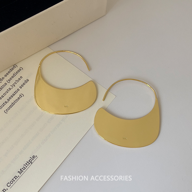 Advanced Sense Earrings Women's 2020 New Trendy Niche Design ins Simple Cold Style Elegant Earrings