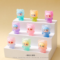 フォンダンベアフロスティングかわいい人形装飾品樹脂工芸品ハイエンドニッチオフィスデスク装飾品