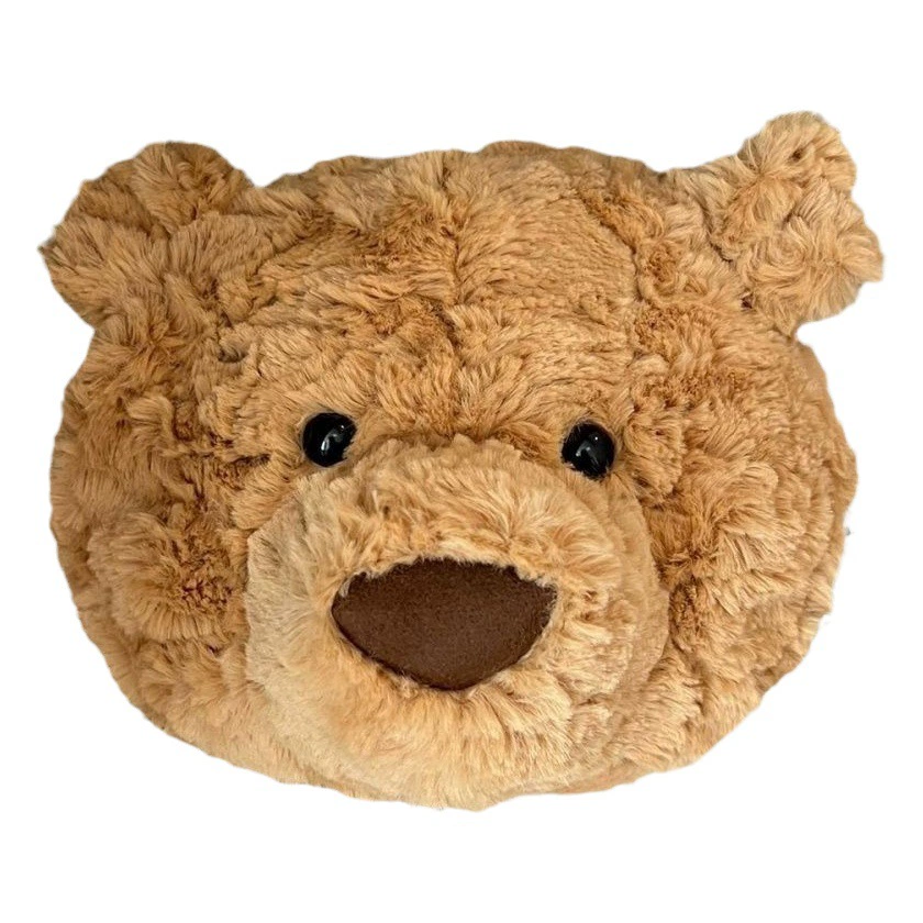 Оригинальная сумка jellycat Барселона медвежья голова сумка через плечо новая милая плюшевая кукла маленькая медвежья сумка на ветру