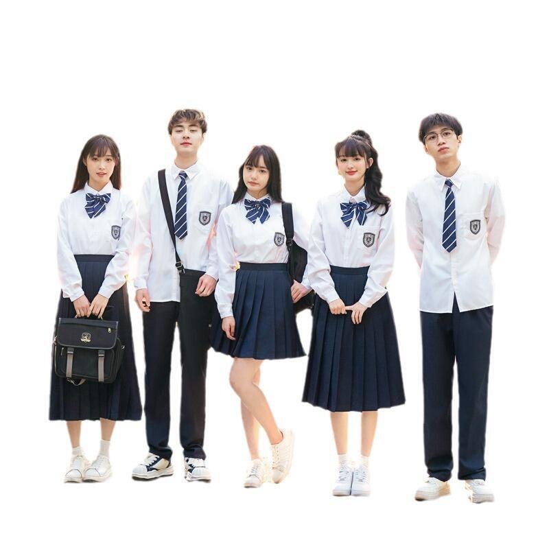合唱詩朗読公演衣装学院風中学生制服高校生学院風英倫班服セット|undefined