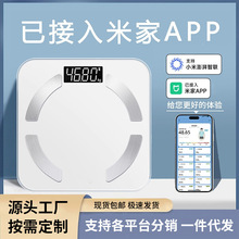 体重秤家用体脂秤精准电子秤人体称重计充电款小型已接入米家APP