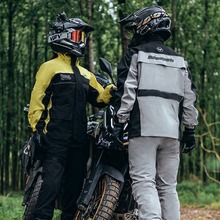 杜汉摩托车骑行雨衣雨裤分体套装骑手雨披防水摩旅反光男女2257