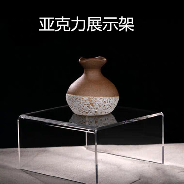 有機ガラスアクリルpmma透明板透明箱異形テーブル足展示ブランド展示棚カットパターン|undefined