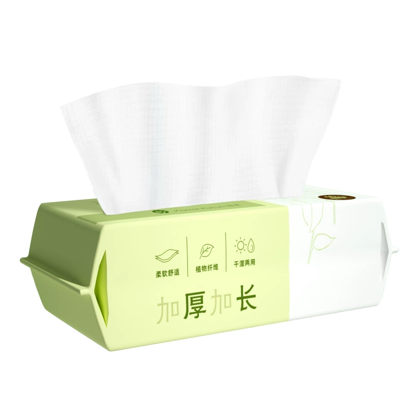 Disposable Cotton Face Towels, Soft Non-Woven Wet Wipes, Multiple Sizes and Counts