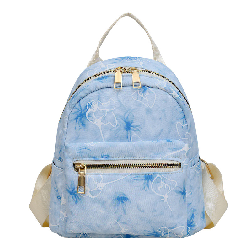 2024 verano nuevo estilo moda textura simple mochila casual mini mochila personalidad ins estilo occidental mochila