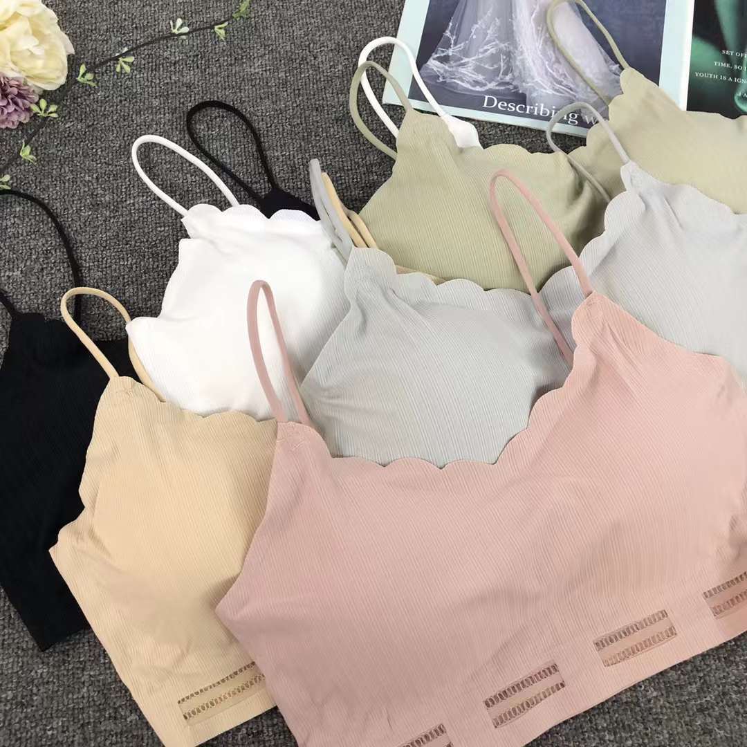 Nuevo chaleco sin costuras de alta elasticidad de alta calidad de dama sin anillo de acero bra de yoga ropa interior deportiva mujer al por mayor