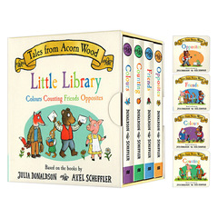 オークの森の物語集4冊の箱入り英語オリジナルtales from acorn wood little