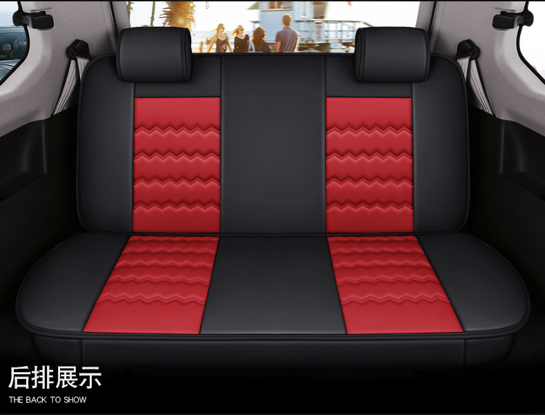 Factory Direct Sales of Wear-Resistant and Durable Seat Cushions, Full Leather, Seven-Seater, All-Season Universal Car Seat Cushions, Interior Accessories
