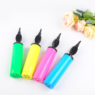 Wedding Birthday Party Decoration Supplies Manual Balloon Inflator Portable Inflatable Pump Wedding Hand Push Balloon Tool
