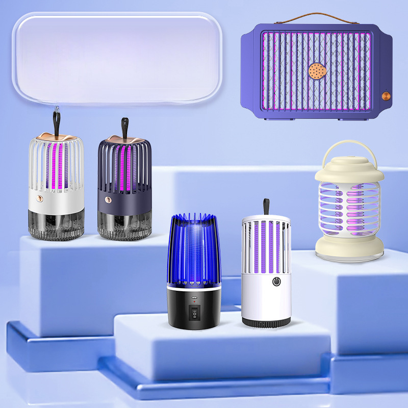 2024 Cross-border Electric Mosquito Killer Lamp Household Outdoor Commercial Mosquito Attractant USB Charging Mosquito Trap Mosquito Repeller