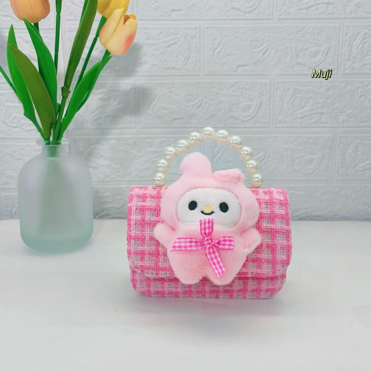 Melody Pearl bolso, bolso de la princesa Kulomi, bolso de cadena, bolso pequeño, bolso de hombro para niñas, bolso de accesorios