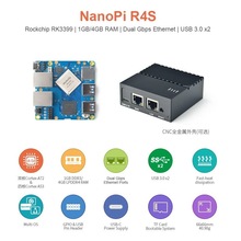 [NanoPi R4S����·����]4GB�ڴ�RK3399˫ǧ������,��·USB3.0