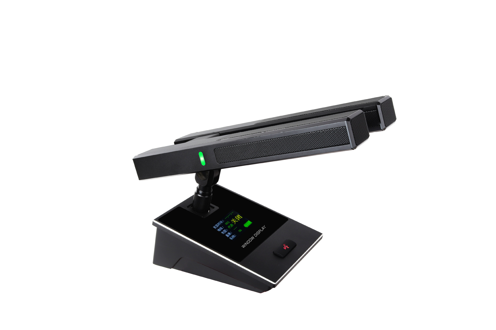 (2개) 전문 유선 무선 마이크 더블로드 대형 충격 필름 용량 성 마이크 회의 마이크 연설 사업