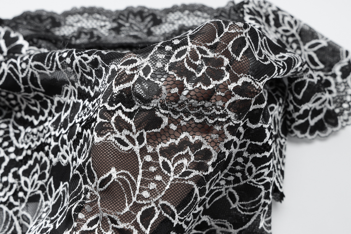 Arrival Sexy Sleeve Chest Wrapped Hollow Out Cutout Top Ultra Short Sheath Slim Fit Skirt Lace Women