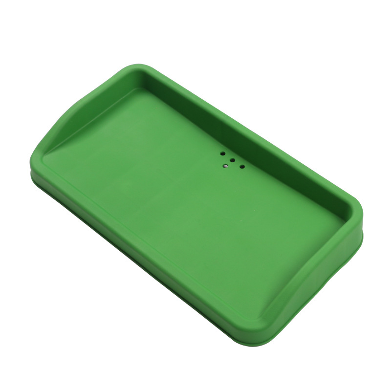 Golf Silicone Tee Box Anti-slip And Stable Black Green Golf Tee Box