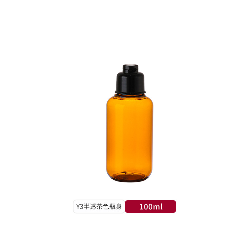 300 envases de botellas dispensadoras de cosméticos Pure Dew de Guangzhou, 200 en stock, botellas de plástico con tapas abatibles, botellas pulverizadoras