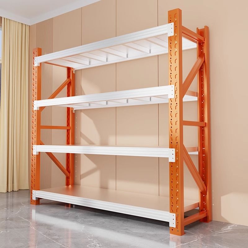 Warehouse Shelves Storage Racks Multi-Layer Household Wall Storage Racks Warehouse Heavy-Duty Supermarket Garage Storage Room Storage Racks