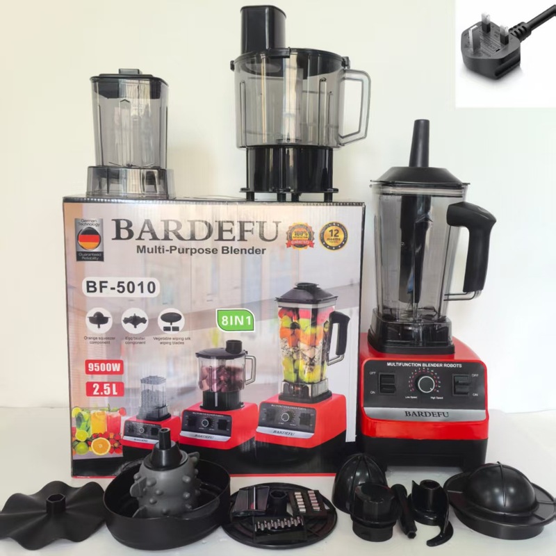 跨境4L8in1blender大容量大功率商用金属破壁机绞肉机碎冰榨汁机|undefined