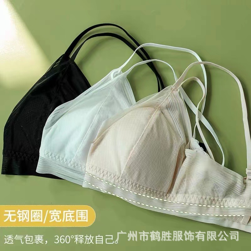 Venta directa de fábrica comercio electrónico transfronterizo Sudeste de Asia Vietnam Tailandia damas sin costuras sujetador de recogida lateral cómodo