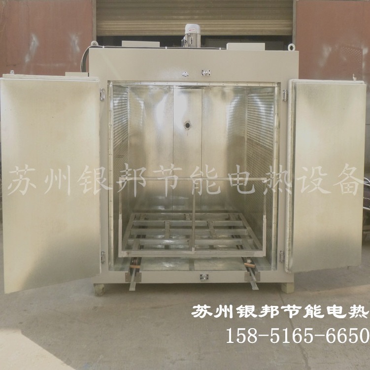 板车轨道式电机烘烤箱 电机线圈绕组烘箱 电机树脂绝缘漆烘干箱