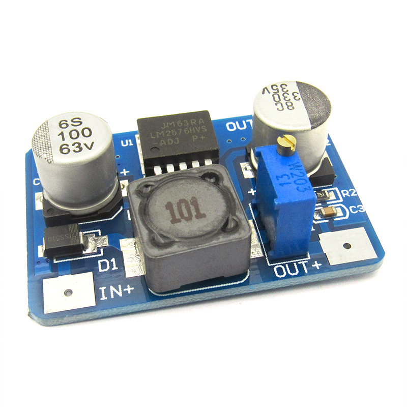 LM2576HV 降压电源模块板DC-DC 5-60V输入 1.25V-30V输出