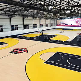 厂家直供PVC运动地板 羽毛球场篮球场防滑抗摔专业运动塑胶地板