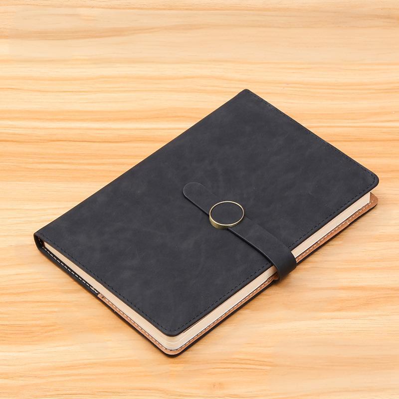 Cuaderno de negocios personalizado imprimible cuero cuaderno de escritorio cuaderno de cuero cuaderno A5 cuaderno creativo al por mayor