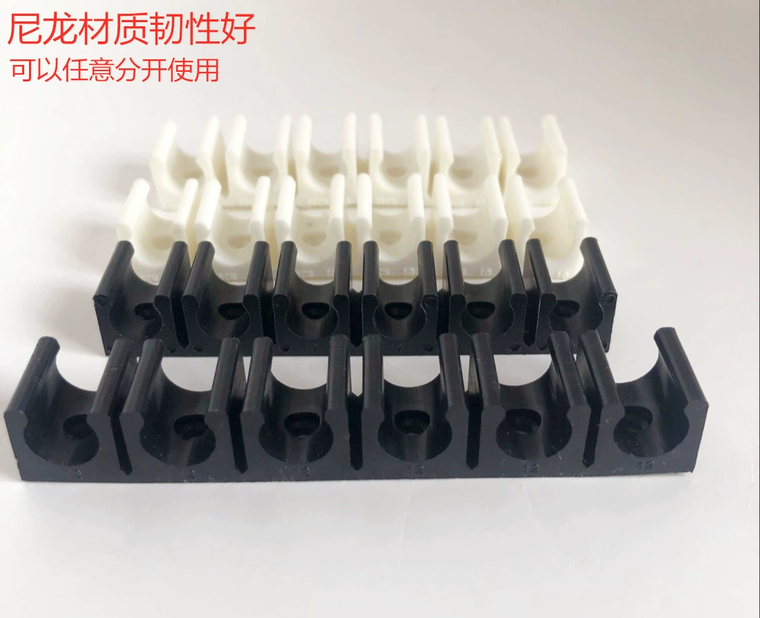 Держатель карты с пряжкой для трахеи Черная линия трахеи из полиуретана твердый нейлоновый фиксирующий Кронштейн сиденья слот для карт 681012