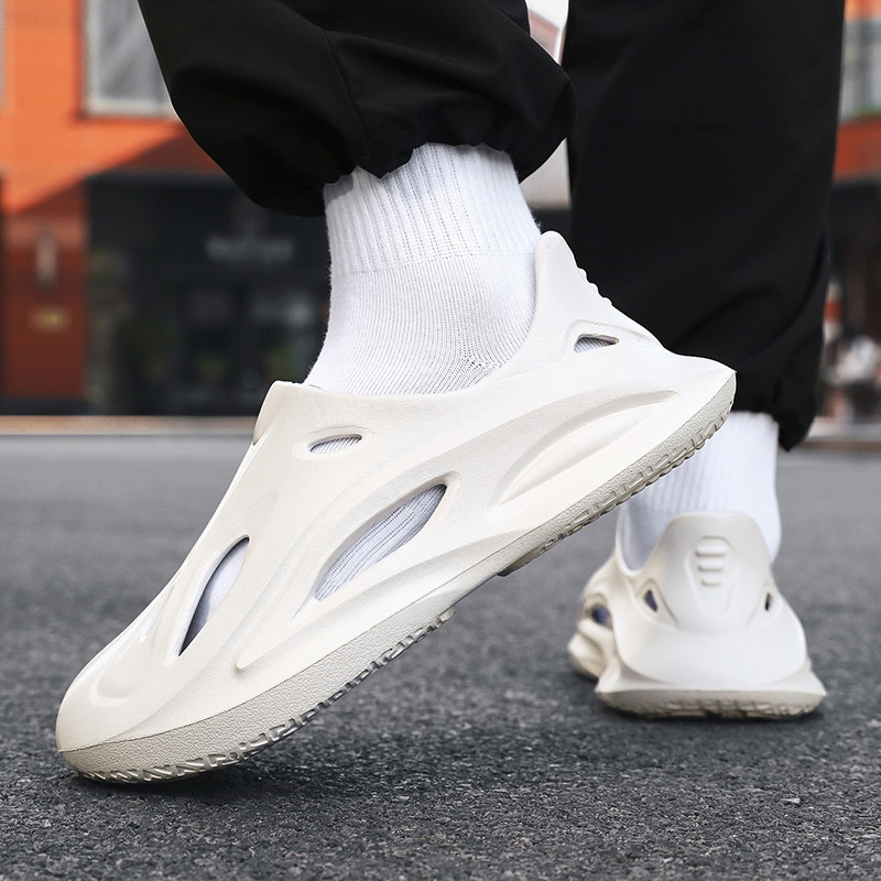 洞洞鞋男2024新款夏季踩屎感沙滩凉鞋男士运动外穿防滑防水