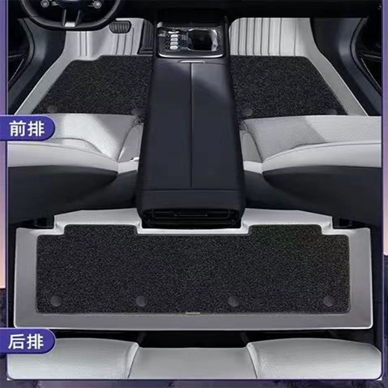 Mats, TPE, Toyota Universal Foot Pad - galaxy-gray-double-layer-tpe-floor-mats-wear-resistant-king-camry-other-models-note-year-and-model