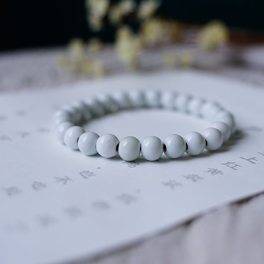 Simple Style Solid Color ceramics Beaded Plating Womenu0027S Bracelets 1 Piece