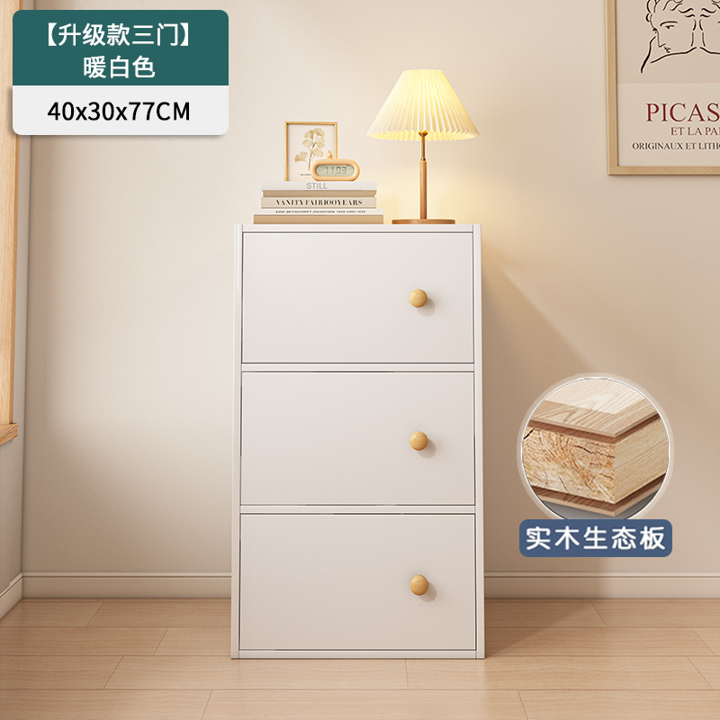 Estante de libros estante de piso sala de estar armario de libros armario de almacenamiento integrado contra la pared almacenamiento doméstico con puerta armario de exhibición a prueba de polvo