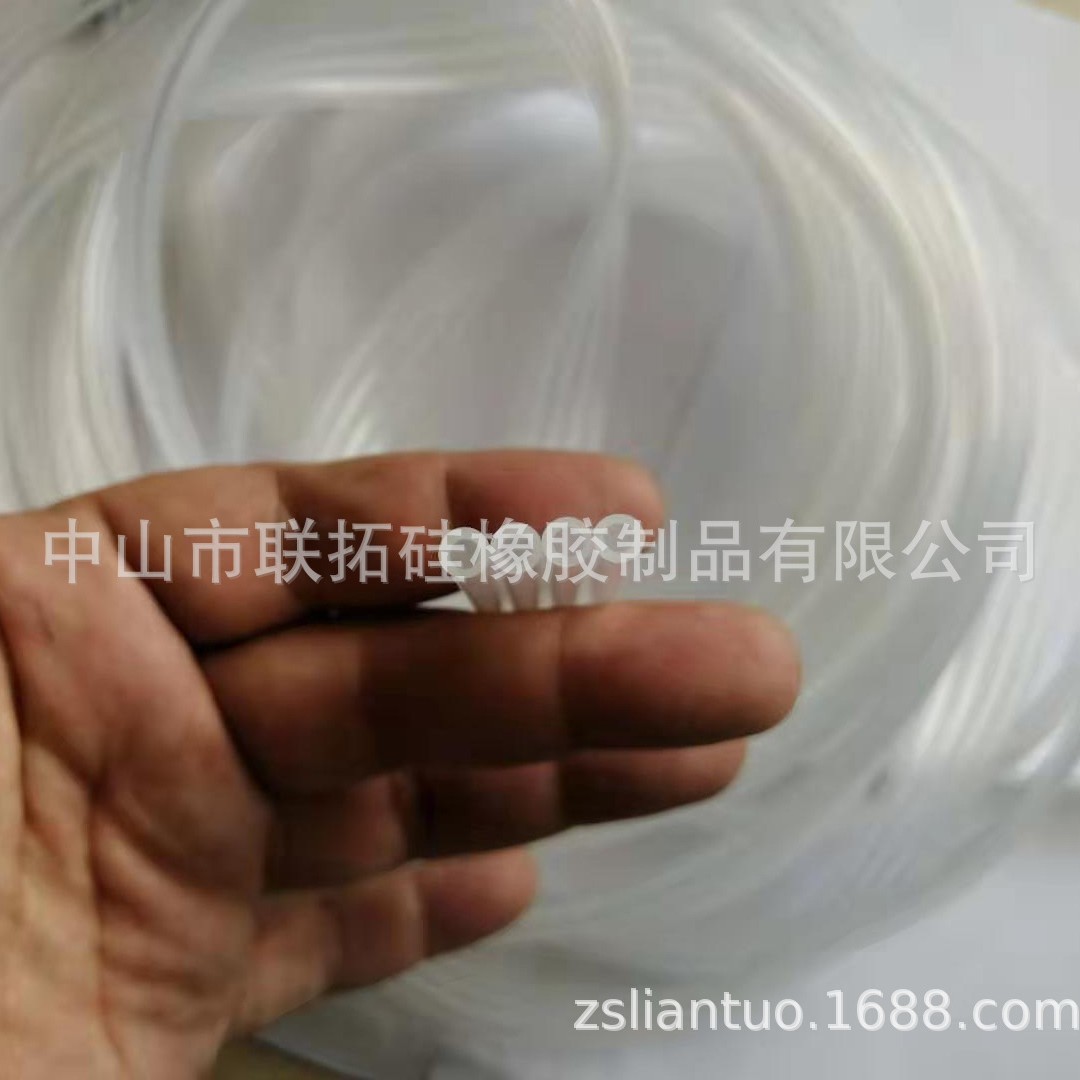 3*5/5*8医用硅胶排管 器械设备硅胶并排管多腔气管 按摩器硅胶管