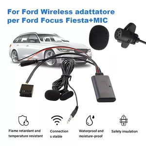 Ford Focus Fiesta üçün Bluetooth Adapteri + Mikrafon