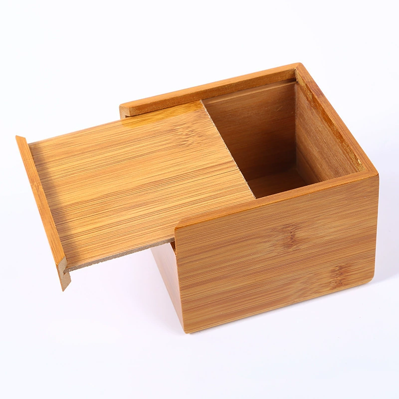 Пищевая коробка для полотенец Bamboo Towel Box Hotpot ресторан настольная коробка хранения декоративная древесина бумажное полотенце бокс, кейтеринг картон