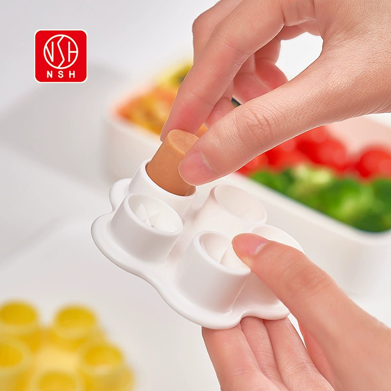 NSH 6267 Sausage shape diy handmade flower cutter ham sausage flowering tool multifunctional kitchen tool