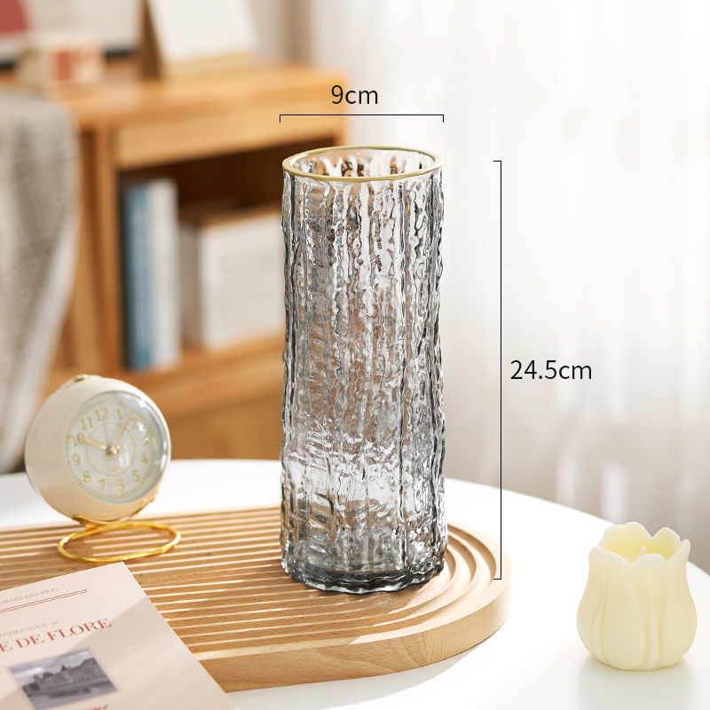 Vaso personalizado inswind glaciar nórdico flores hidropónicas vasos de vidrio minimalistas vasos creativos sensores de flores avanzados