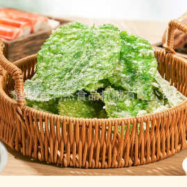 新鲜桑叶裹浆油炸机 翠叶上浆油炸设备 电加热油炸香酥脆叶生产线