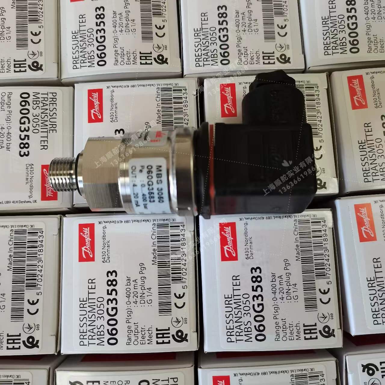 Danfoss丹佛斯压力传感器MBS3050 060G3583 0603582 060G1153现货