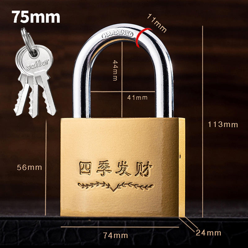 模造銅南京錠シングルオープンロックドアロック寮キャビネットロック小さなロック 9 キーロック工場卸売|undefined