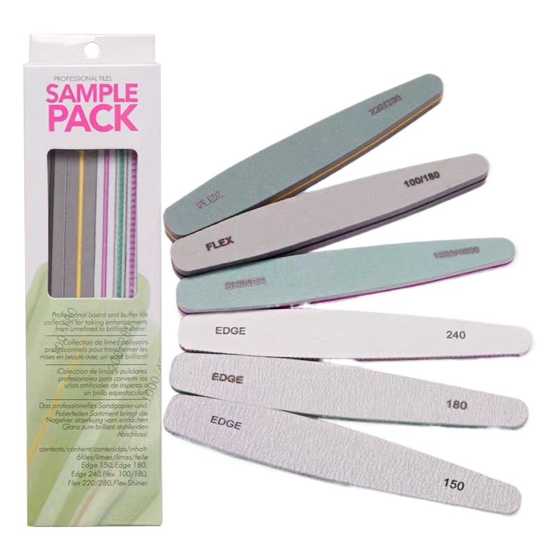 Transfronterizo nuevo traje de combinación de manicura traje de pieza de arena tira de pulido eliminación de uñas manicura roce traje de tira