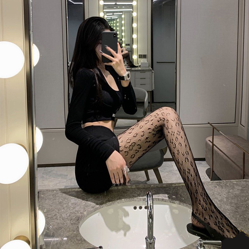 sexy black lace tights