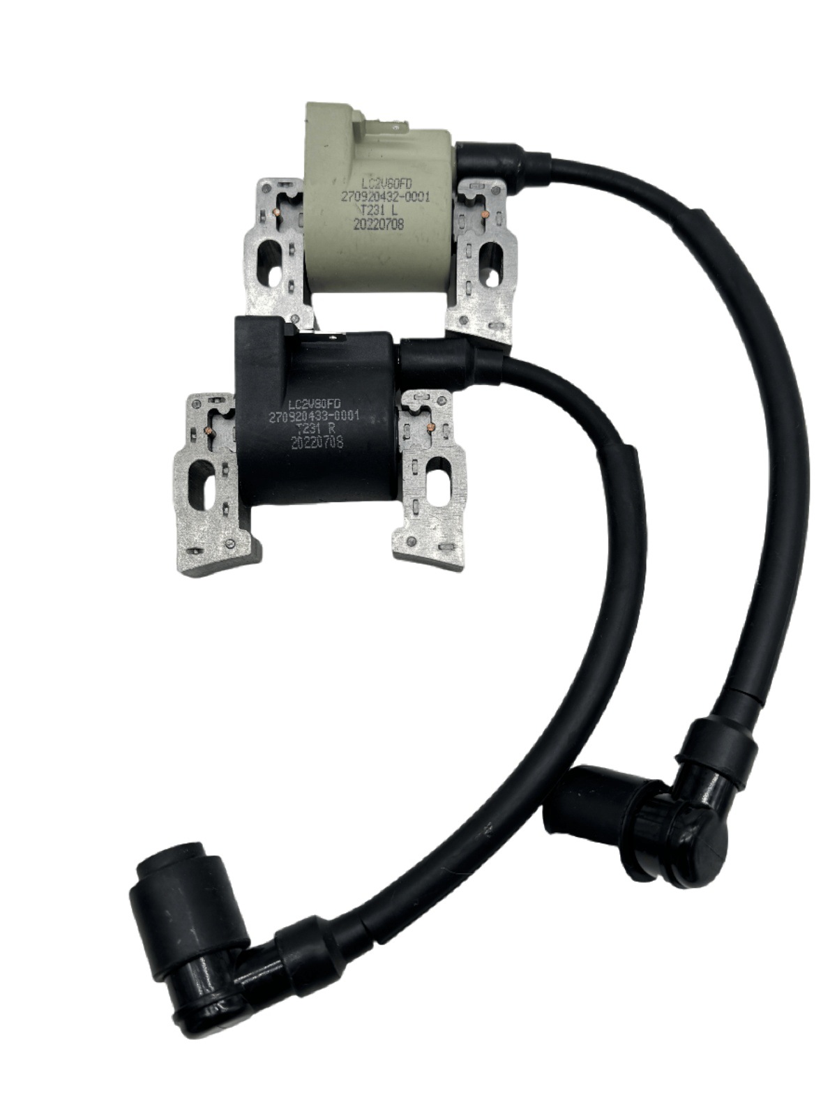 汽油发电机配件，2V80汽油双缸发电机点火线圈