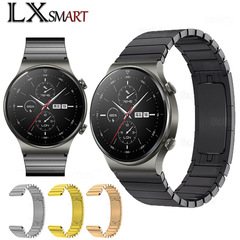 Suitable for Huawei gt2pro strap, Porsche original buckle official same strap 22mm stainless steel metal strap