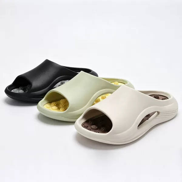 2026 New Summer Men's Thick-Soled Massage Flip-Flops, Acupressure Point Bathroom Non-Slip Soft-Soled Sandals