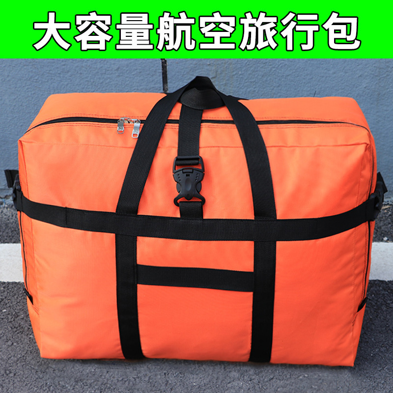 Luggage Bag Large Capacity 158 Air Travel Bag Study Abroad Checked Luggage Bag Moving Packing Storage Bag